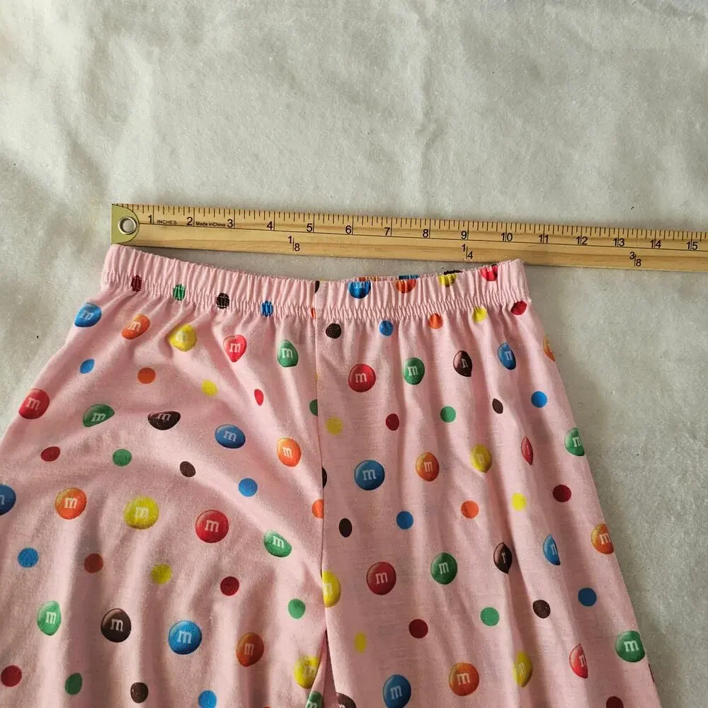M&M Pajama Set, 3 Piece Bundle, Girls, Size S
